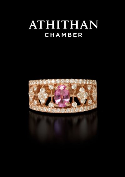 SUNRISE PADPARADSCHA Sapphire Ring