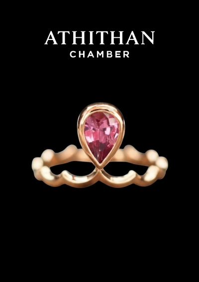 MY CROWN Padparadscha Sapphire Ring