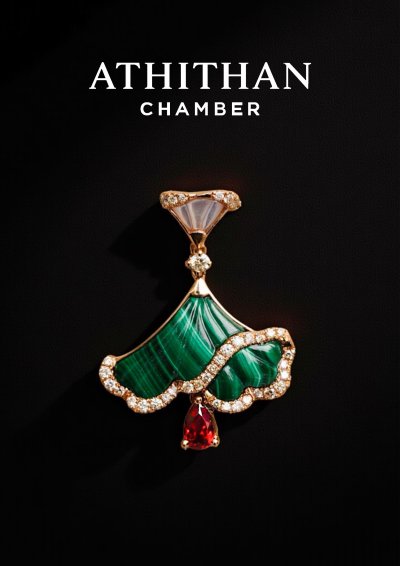 Garnet, Malachite & Mother of Pearl Necklace