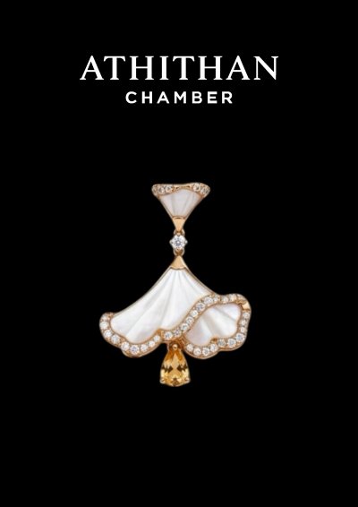 Yellow Sapphire & Mother of Pearl Necklace