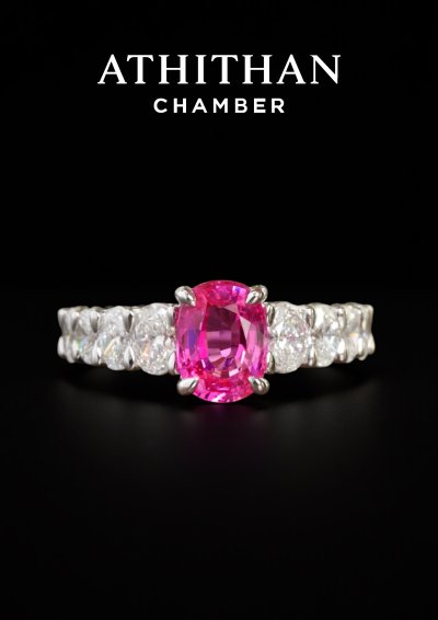 Pink Spinel Ring