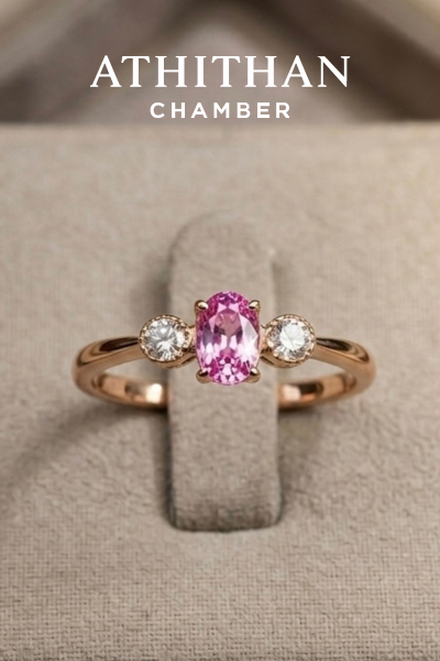 SUNRISE PADPARADSCHA Sapphire Ring
