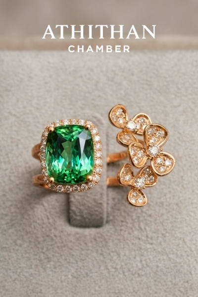 GREEN TOURMALINE Ring