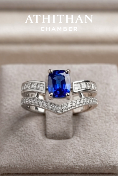 NOVA DIADEM : ROYAL BLUE Ceylon Sapphire Ring