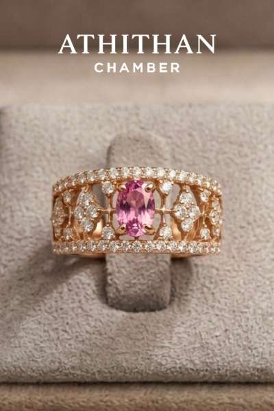 SUNRISE PADPARADSCHA Sapphire Ring
