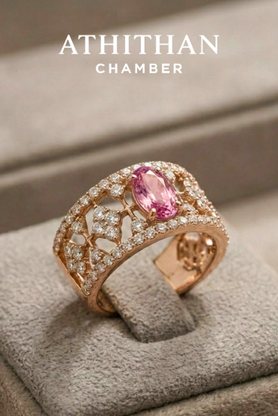 SUNRISE PADPARADSCHA Sapphire Ring