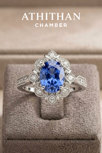 BLUE Sapphire Ring