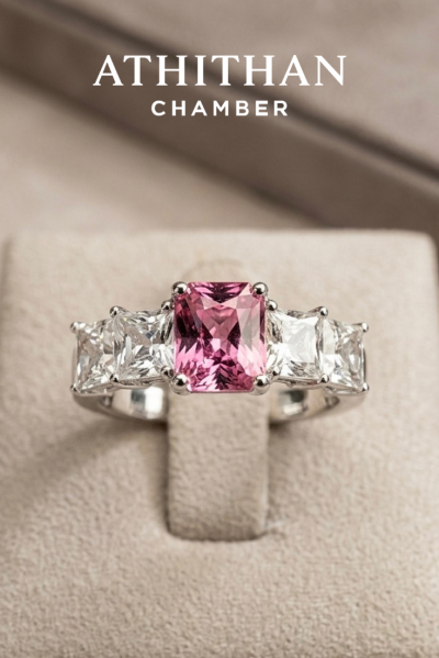 SUNRISE PADPARADSCHA Sapphire Ring