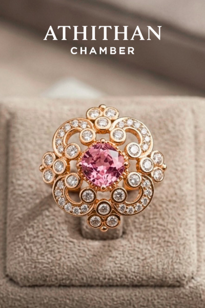 SUNRISE PADPARADSCHA Sapphire Ring