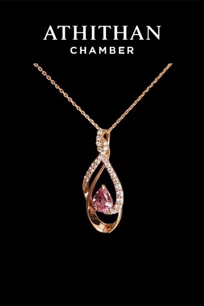 SUNRISE PADPARADSCHA Sapphire Necklace