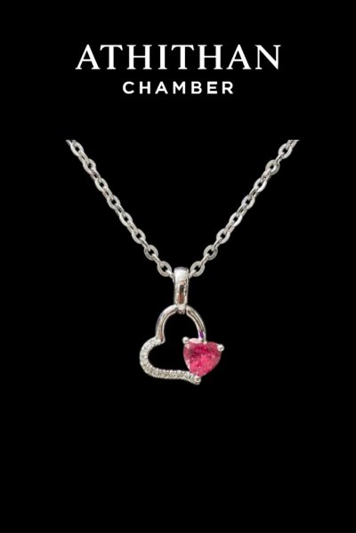 Pink Sapphire Pendant