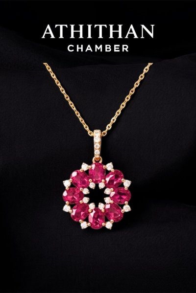 VIVID RUBY Pendant
