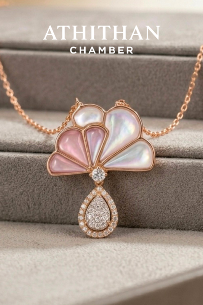 PETALINE AURE - Mother of Pearl Necklace (พรีออเดอร์ 45 วัน)