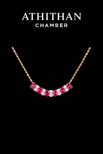 VIVID RUBY / DIAMOND Necklace