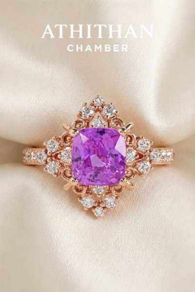 PINK Sapphire Ring