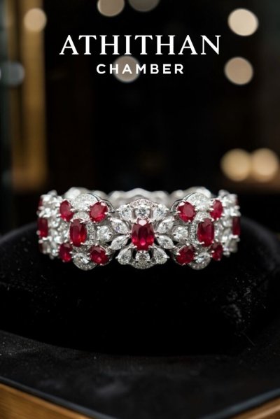 RUBY NO-HEAT BURMA Bracelet