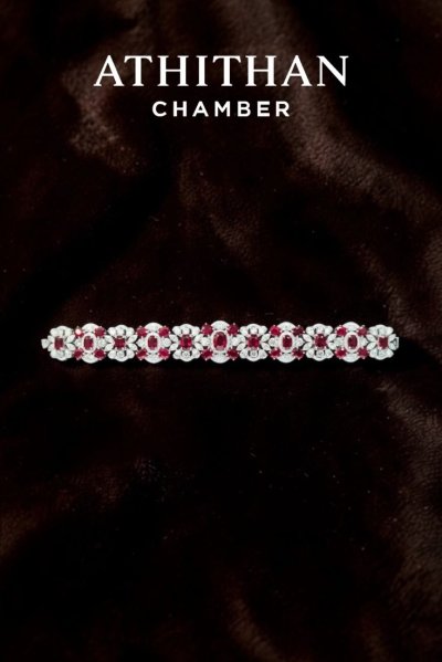 RUBY NO-HEAT BURMA Bracelet