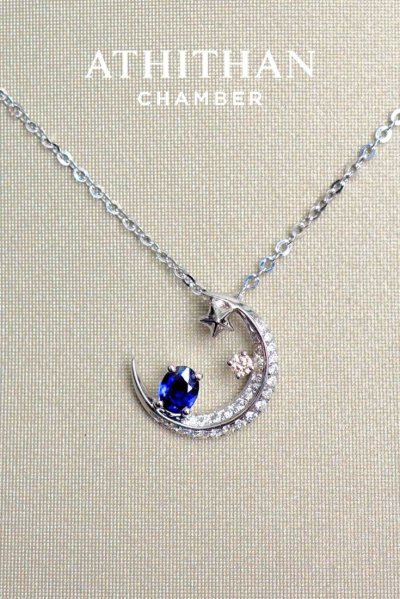 ROYAL BLUE Sapphire Necklace