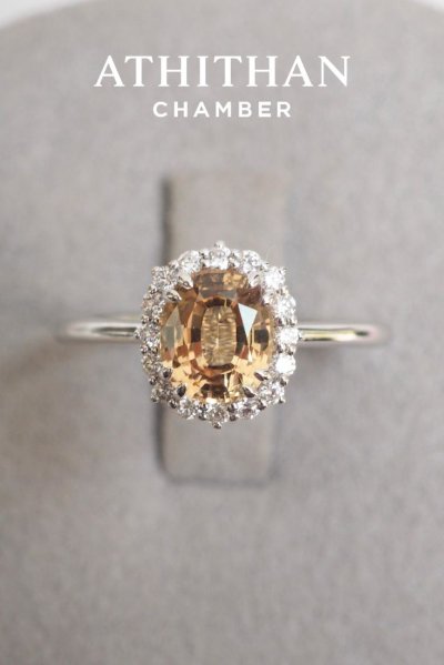 YELLOW Sapphire Ring