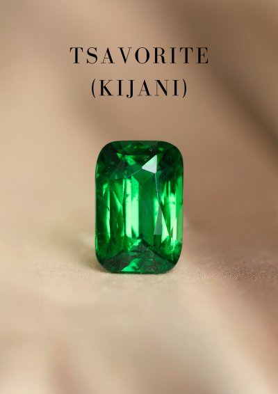 2.13 กะรัต / GUILD / UH /ซาโวไร4ท์ (Vivid Green)