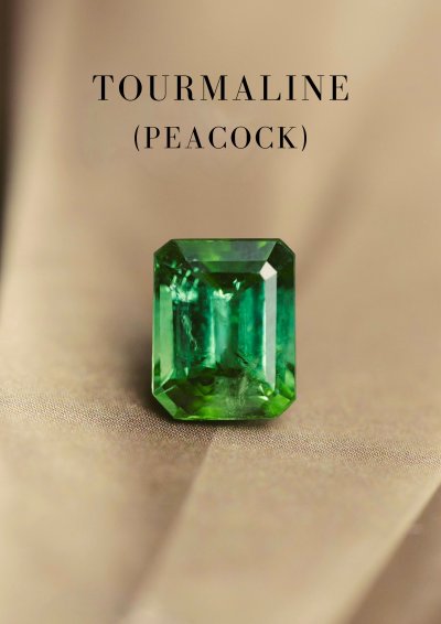 2.29 กะรัต / ทัวร์มาลีน (Peacock Green)
