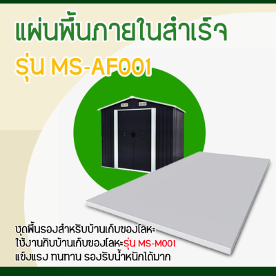รหัสสินค้า : MS-AF001 แผ่นพื้นภายในสำเร็จ