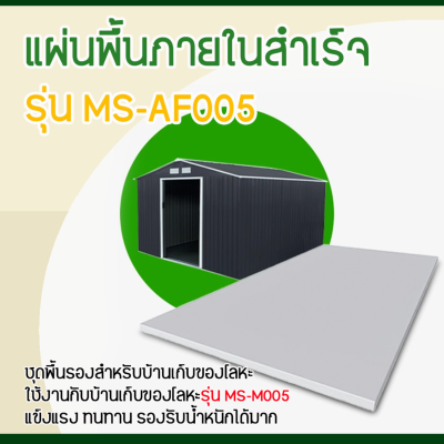รหัสสินค้า : MS-AF005 แผ่นพื้นภายในสำเร็จ