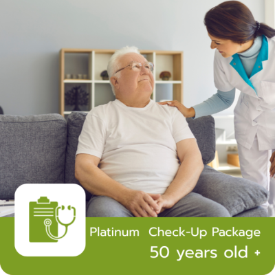 Platinum  Check-Up Package 50 years old +