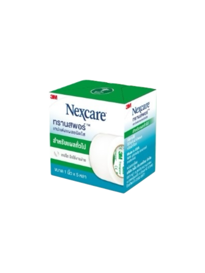 Nexcare Transpore 1"x 5หลา (เล็ก)