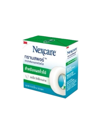Nexcare Transpore 1/2"x10หลา