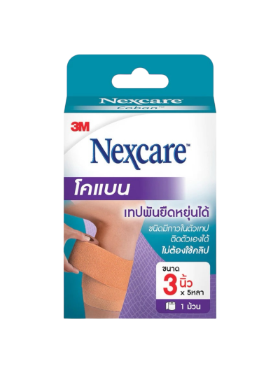 Nexcare Coban Tan 3"x5หลา