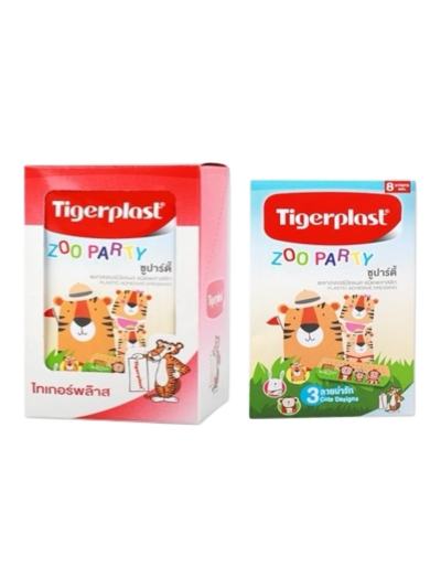 Tigerplast (ZOO PARTY) 8ชิ้น