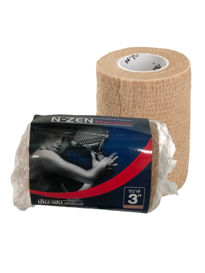 N-ZEN Firstband (3นิ้ว) สีเบจ