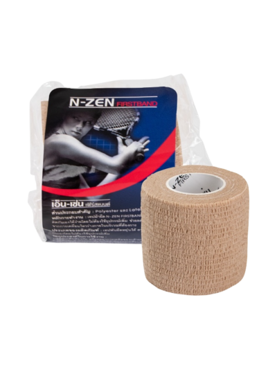 N-ZEN Firstband (2นิ้ว) สีเบจ