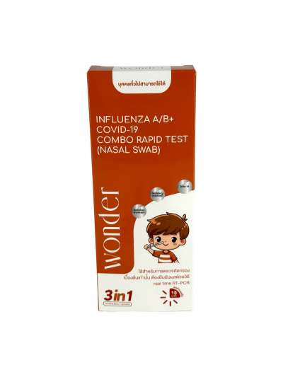 ATK Wonder 3In1 Flu A/B+ Covid-19 (ส้ม)