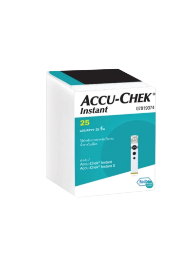 Accu-Chek Instant Strips (แถบตรวจ) 25ชิ้น