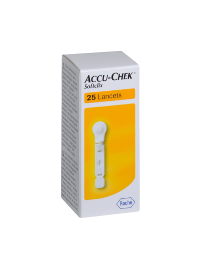 Accu-Chek Soft Clix (เข็มเจาะเลือด) 25ชิ้น