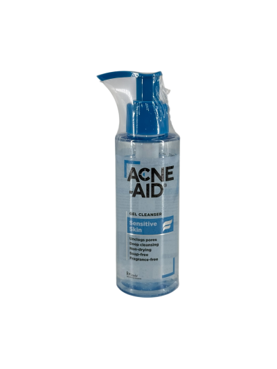 Acne-Aid Gel Cleanser Sensitive Skin 100ml ฟ้า