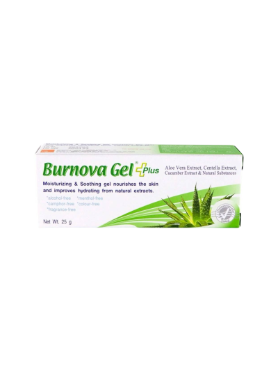 Burnova Gel Plus 25g (เขียว)