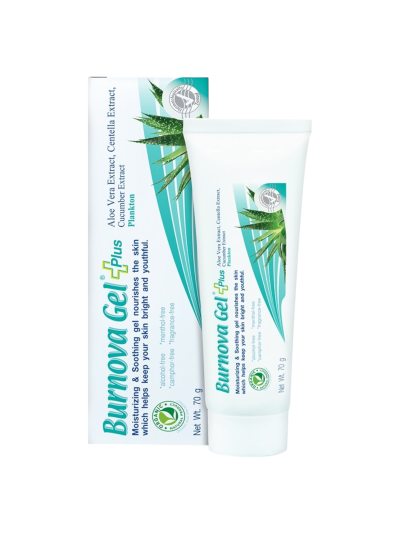 Burnova Gel Plus Plankton 70g (ฟ้า)