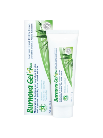 Burnova Gel plus 70g (เขียว)