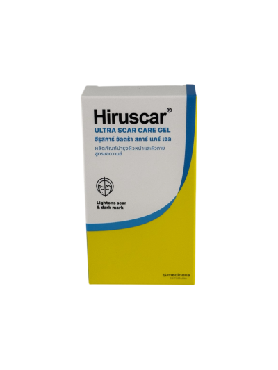Hiruscar Ultra Scar Care Gel 5g ขาว-เหลือง