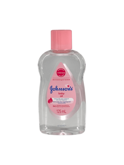 Johnson's baby oil จอห์นสันเบบี้ออยล์ 125ml
