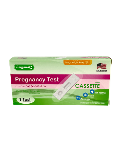 Longmed ชุดตรวจตั้งครรภ์ แบบหยด (Pregnancy Test)