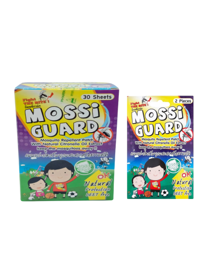 MOSSI GUARD สติ๊กเกอร์กันยุง (ซอง 2ชิ้น)