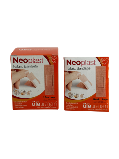 Neoplast Fabric Bandage 10ชิ้น x 10ซอง