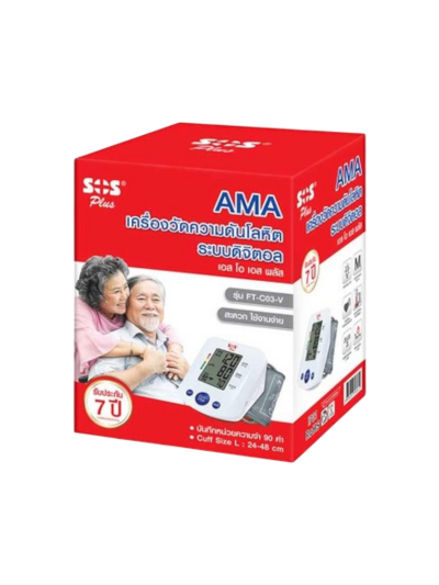 SOS AMA เครื่องวัดความดันโลหิต รุ่น FT-C03-V (CUFF.L 24-48 cm)