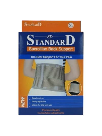 STANDARD Sacroiliac Back พยุงเอวหน้าแคบ XL