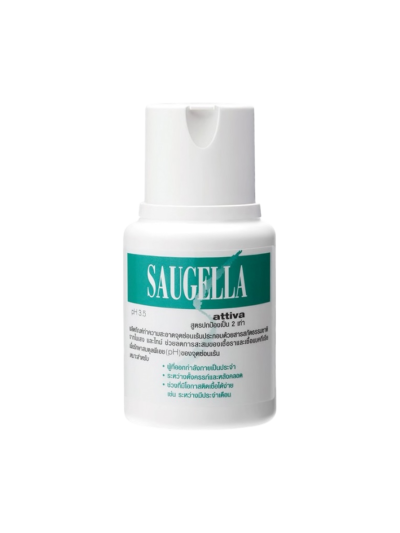 Saugella Attiva 100ml เขียว
