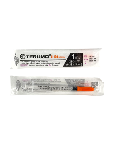 Terumo Syringe Insulin 29G x 1/2"